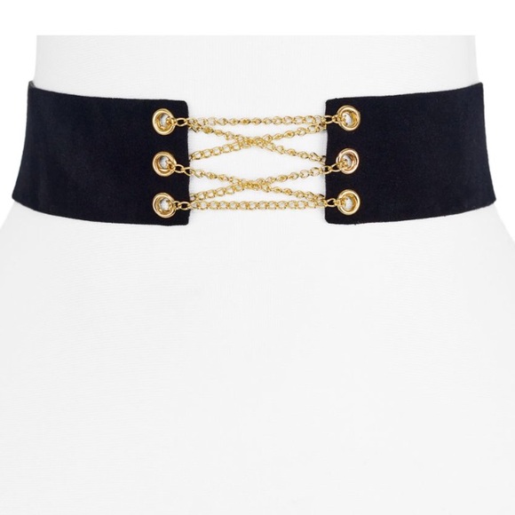 Aqua Jewelry - NORDSTROM AQUA Kylie corset choker necklace